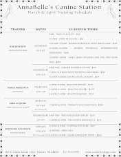 Calendar Schedule