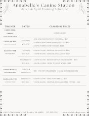 Calendar Schedule